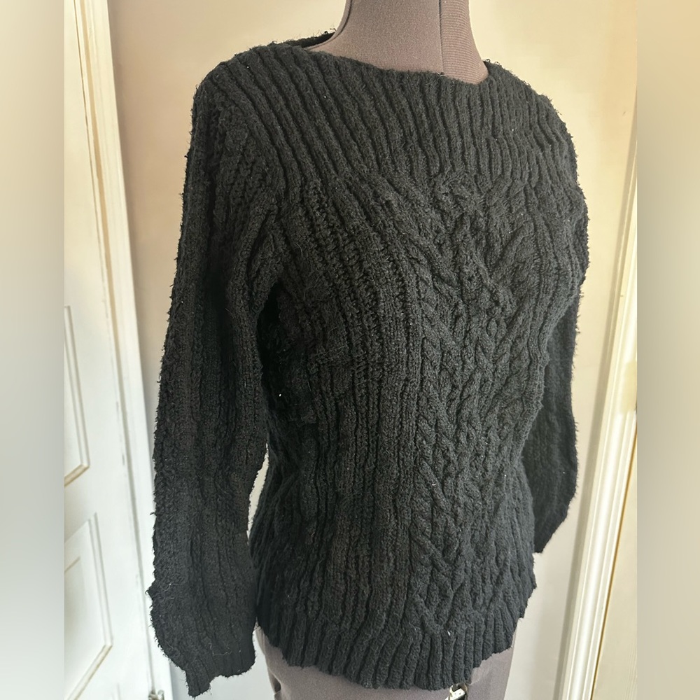 Black sweater, size petite. Jones New York Sport Petite